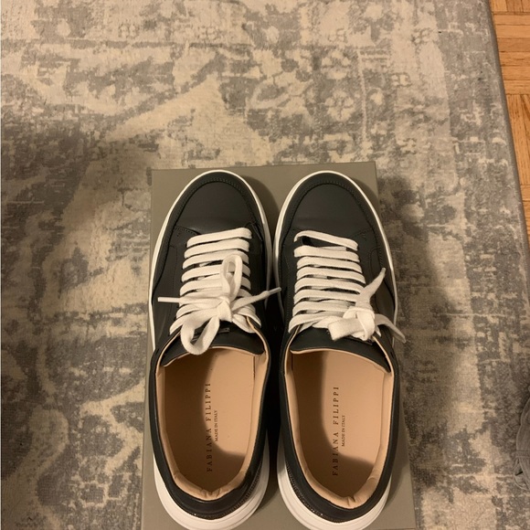 Fabiana Filippi Grey Sneakers size 8 - Picture 6 of 6